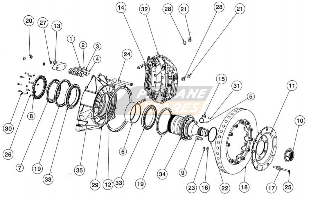 REAR UPRIGHT ASSY Diagram